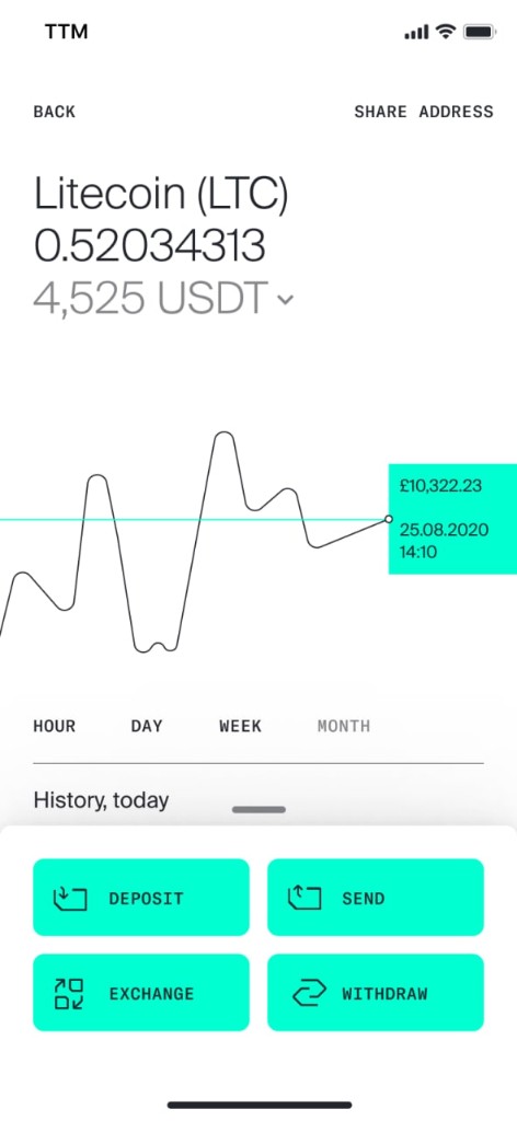 TTM app screenshot